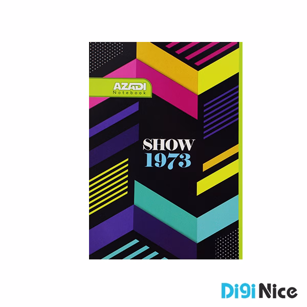 دفتر آزادی 50 برگ طرح SHOW