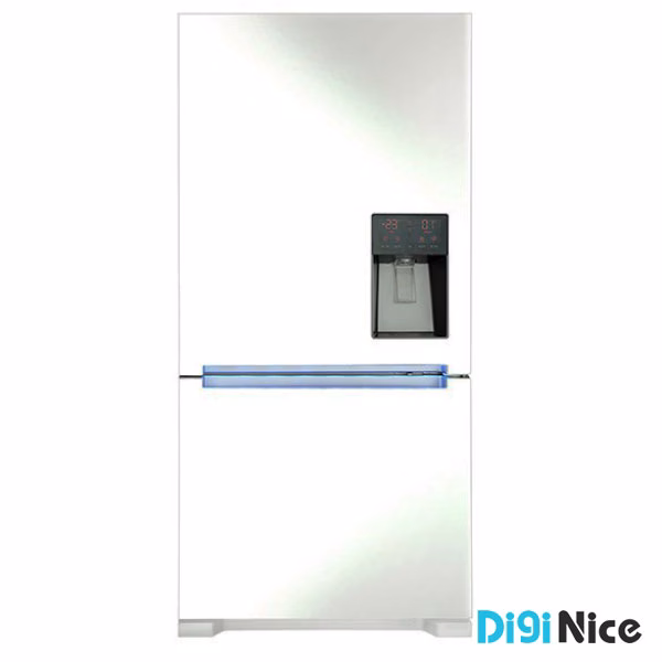 یخچال فریزر اسنوا فریزر پایین مدل SR-BI280WL سفید متالیک