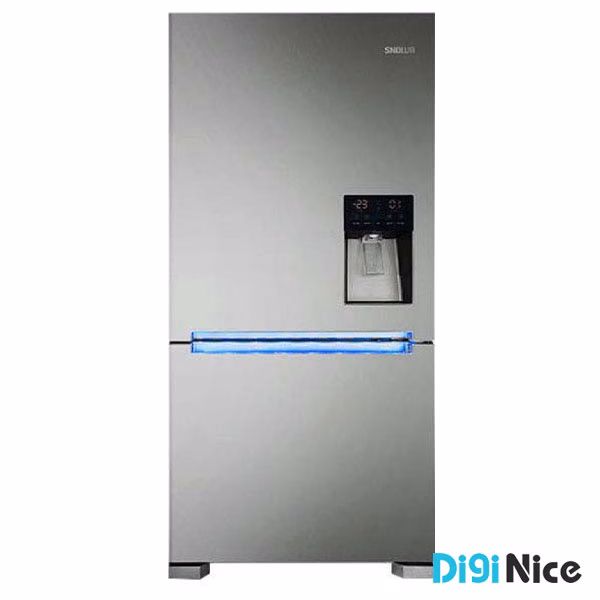 یخچال فریزر اسنوا فریزر پایین مدل SR-BI280TI تیتانیوم