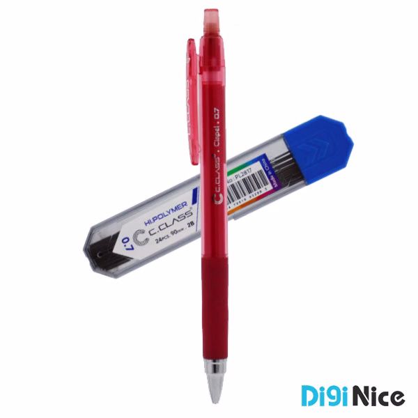 ست اتود و نوک اتود 0.7 سی کلاس مدل Cinpel