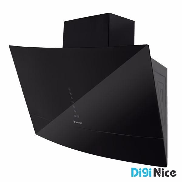 هود شیبدار شیشه‌ ای اسنوا مدل SBV-2901