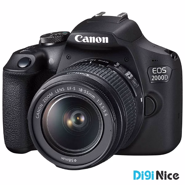 دوربین دیجیتال کانن مدل EOS 2000D به همراه لنز 18-55 میلی متر DC III