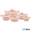سرویس قابلمه نانو گرانیتی 10 پارچه دلمونتی مدل DL1150