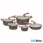 سرویس قابلمه نانو گرانیتی 10 پارچه دلمونتی مدل DL1160