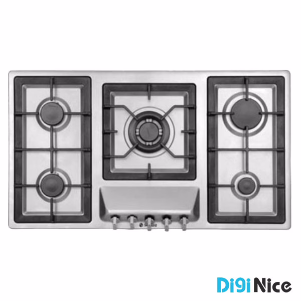 اجاق گاز صفحه ای توکار 5 شعله اسنوا مدل G104
