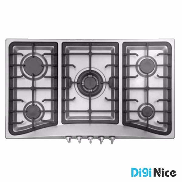 اجاق گاز صفحه ای توکار 5 شعله اسنوا مدل G108