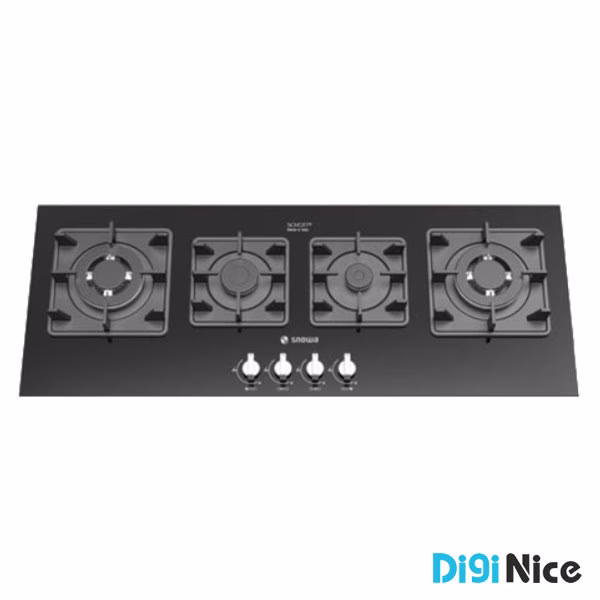 اجاق گاز صفحه ای توکار 4 شعله اسنوا مدل G210
