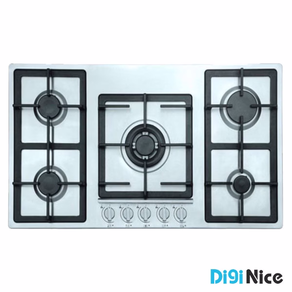 اجاق گاز صفحه ای توکار 5 شعله اسنوا مدل G107