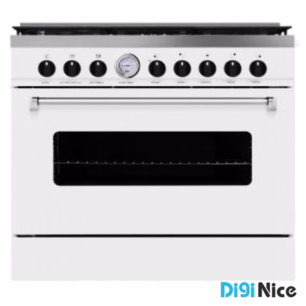 اجاق گاز 5 شعله فردار اسنوا سری والنتینو SGC5-6101