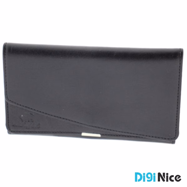کیف پول دستی چرم طبیعی گاوی مدل بوفالو 210