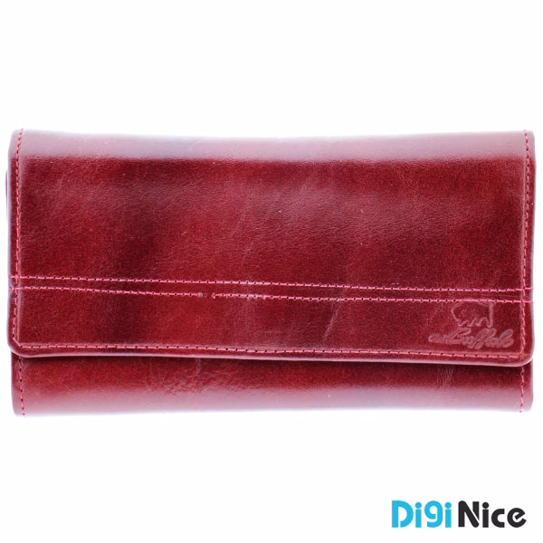 کیف پول چرم طبیعی گاوی مدل بوفالو 220