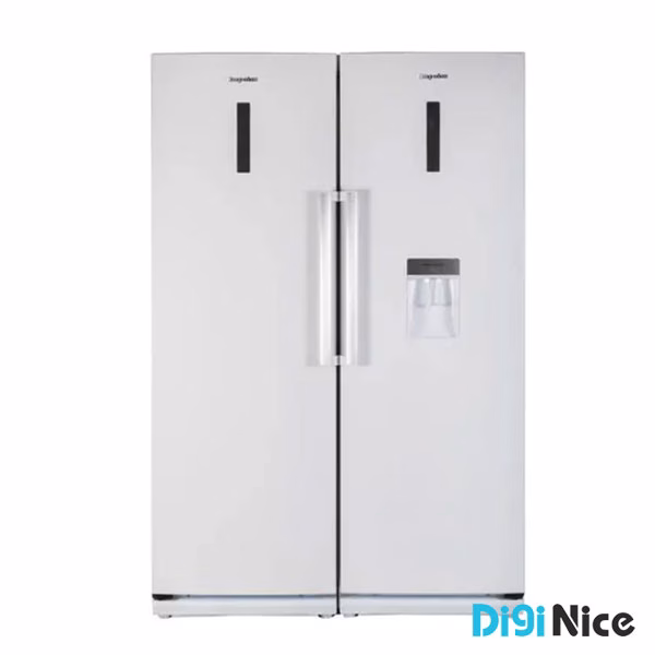 یخچال فریزر دو قلو دیپوینت مدل D4 سفید