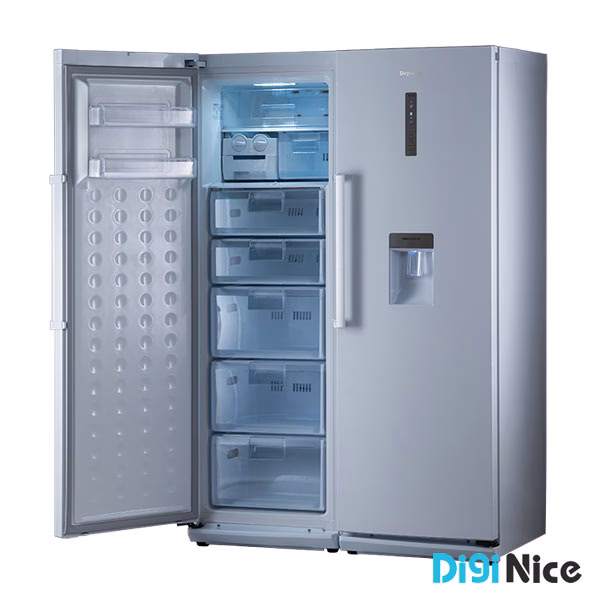 یخچال فریزر دو قلو دیپوینت مدل D4i سفید چرمی