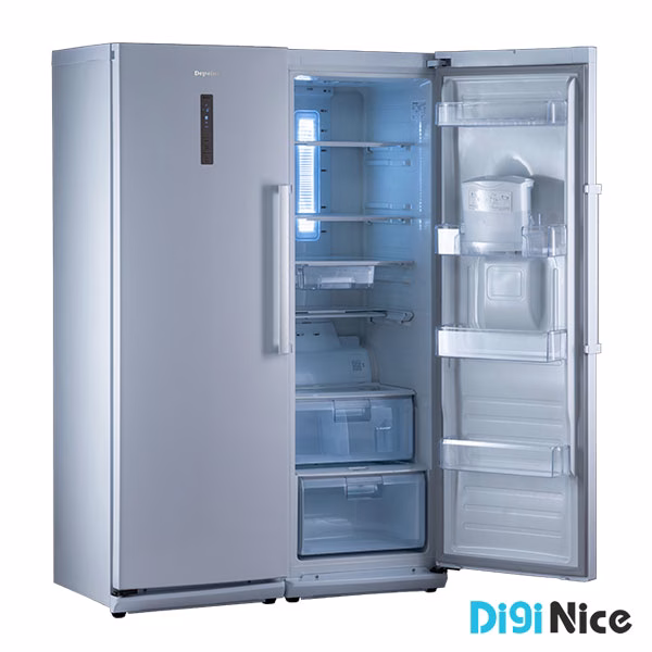 یخچال فریزر دو قلو دیپوینت مدل D4i سفید چرمی