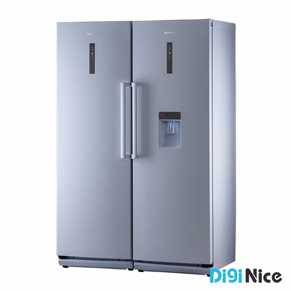 یخچال فریزر دو قلو دیپوینت مدل D4i سفید چرمی