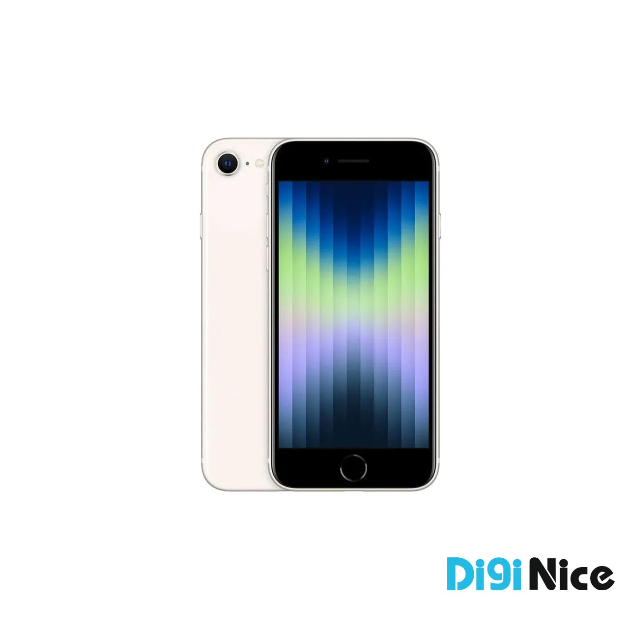 گوشی اپل مدل iPhone SE (2022) 64GB با 4GB RAM رنگ سفید - نمای جلو