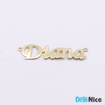 آویز گردنبند طلا 18 عیار طرح دیانا diyana Diana