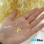 آویز گردنبند طلا 18 عیار طرح P (کد DN-P0071)