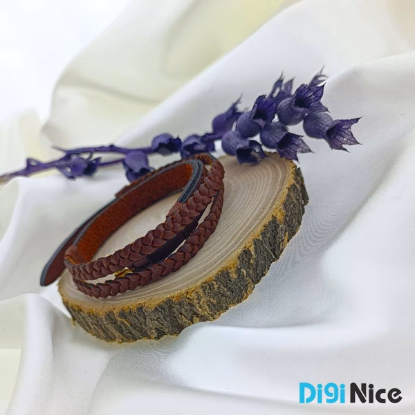 دستبند چرمی عطری کد DN0002