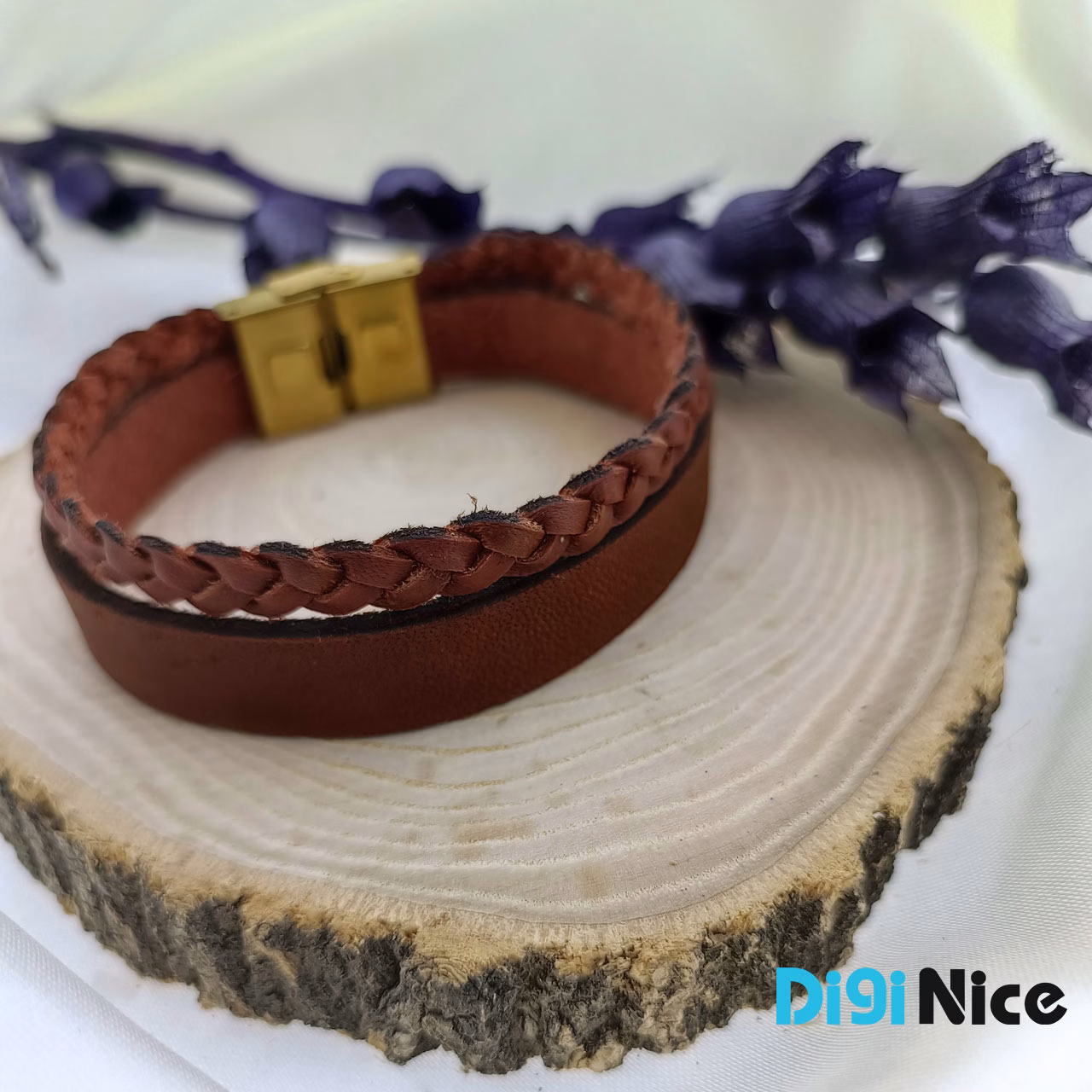 دستبند چرمی عطری کد DN0013