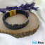 دستبند چرمی مهره دار کد DN0033