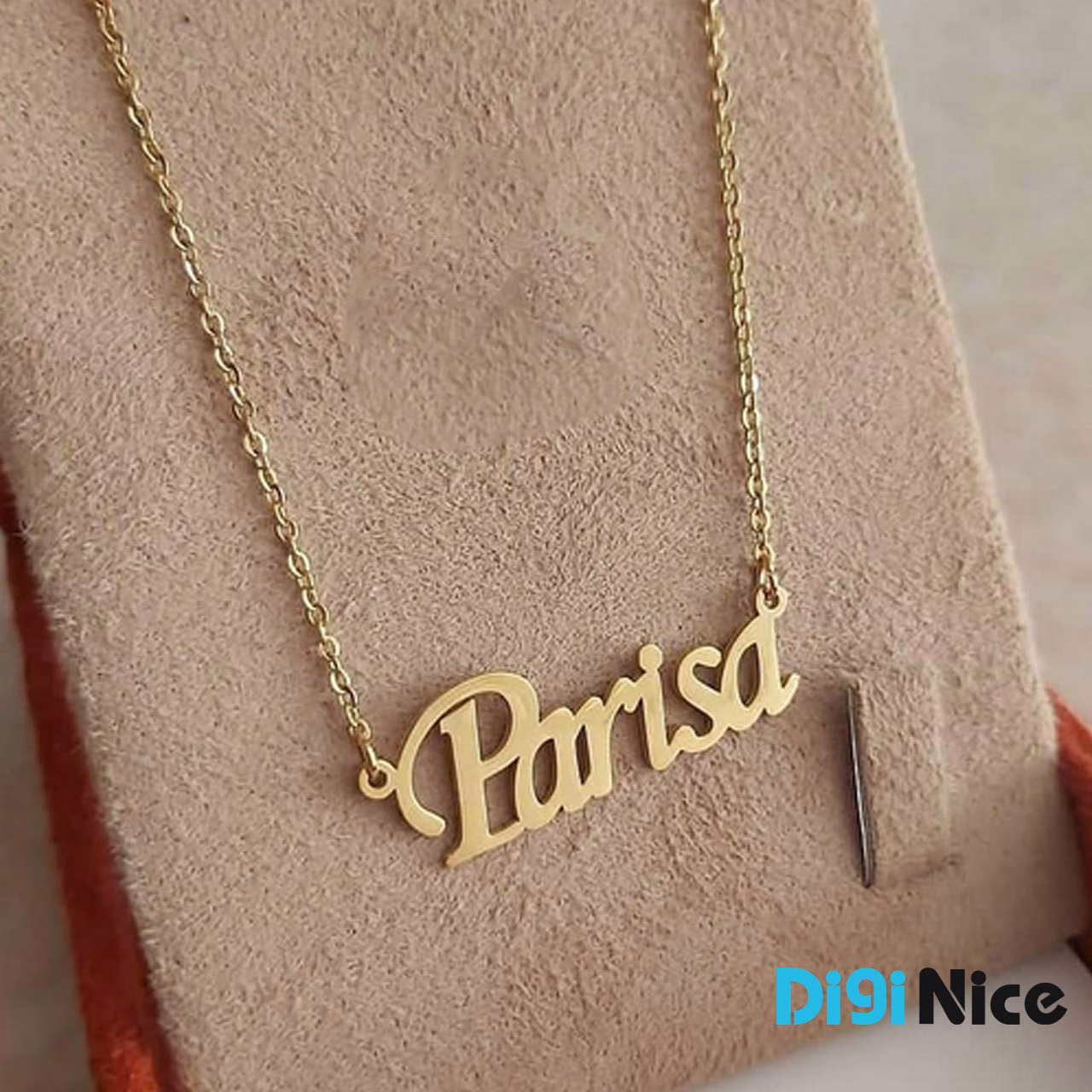 گردنبند طلا 18 عیار طرح parisa پریسا