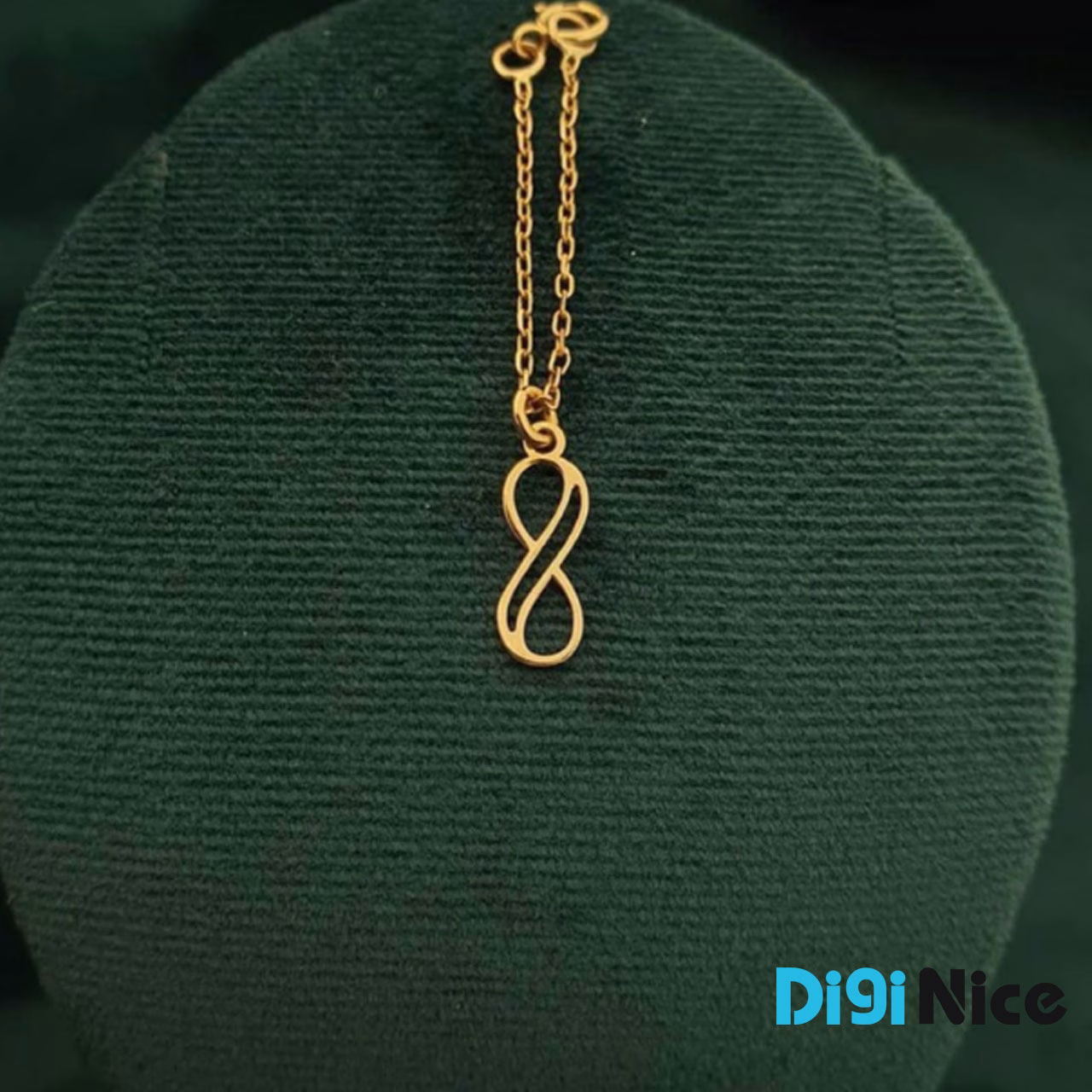 گردنبند-طلا-18 عیار طرح بینهایت