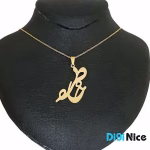 گردنبند طلا 18 عیار طرح خاطره