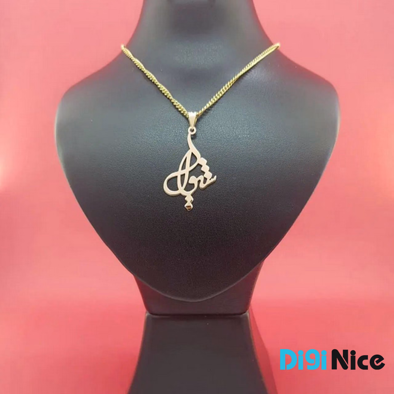 گردنبند طلا 18 عیار طرح شیوا
