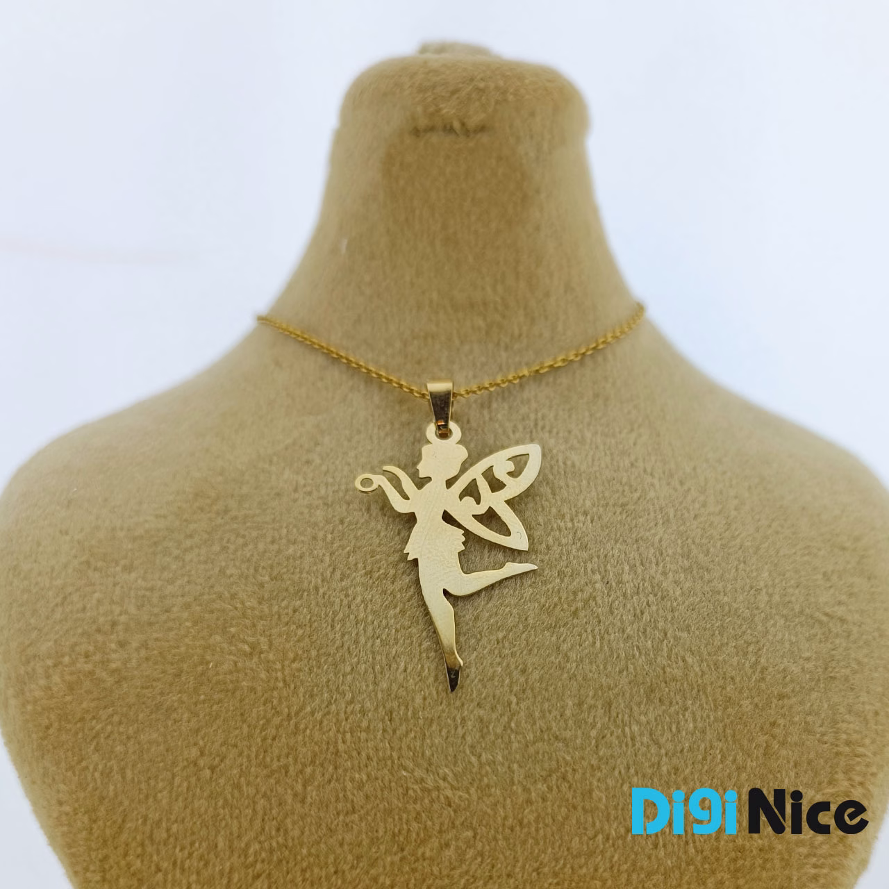 گردنبند طلا 18 عیار طرح فرشته