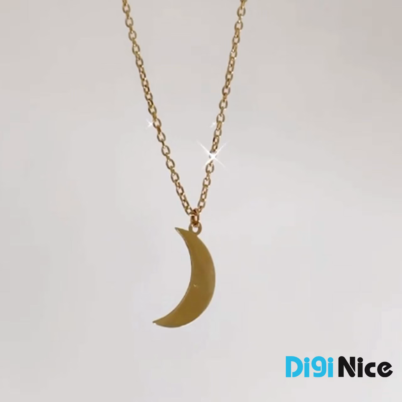 گردنبند-طلا-18-عیار-طرح-ماه--