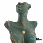 گردنبند طلا 18 عیار طرح پاندا (کد DN-P0340)