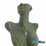 گردنبند طلا 18 عیار طرح پسر بچه (کد DN-P0330)