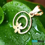 گردنبند-طلا-18عیار-طرح گل