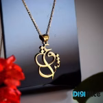گردنبند-طلا-18عیار-طرح عشق