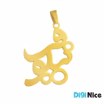 گردنبند-طلا-18عیار-طرح نیلوفر