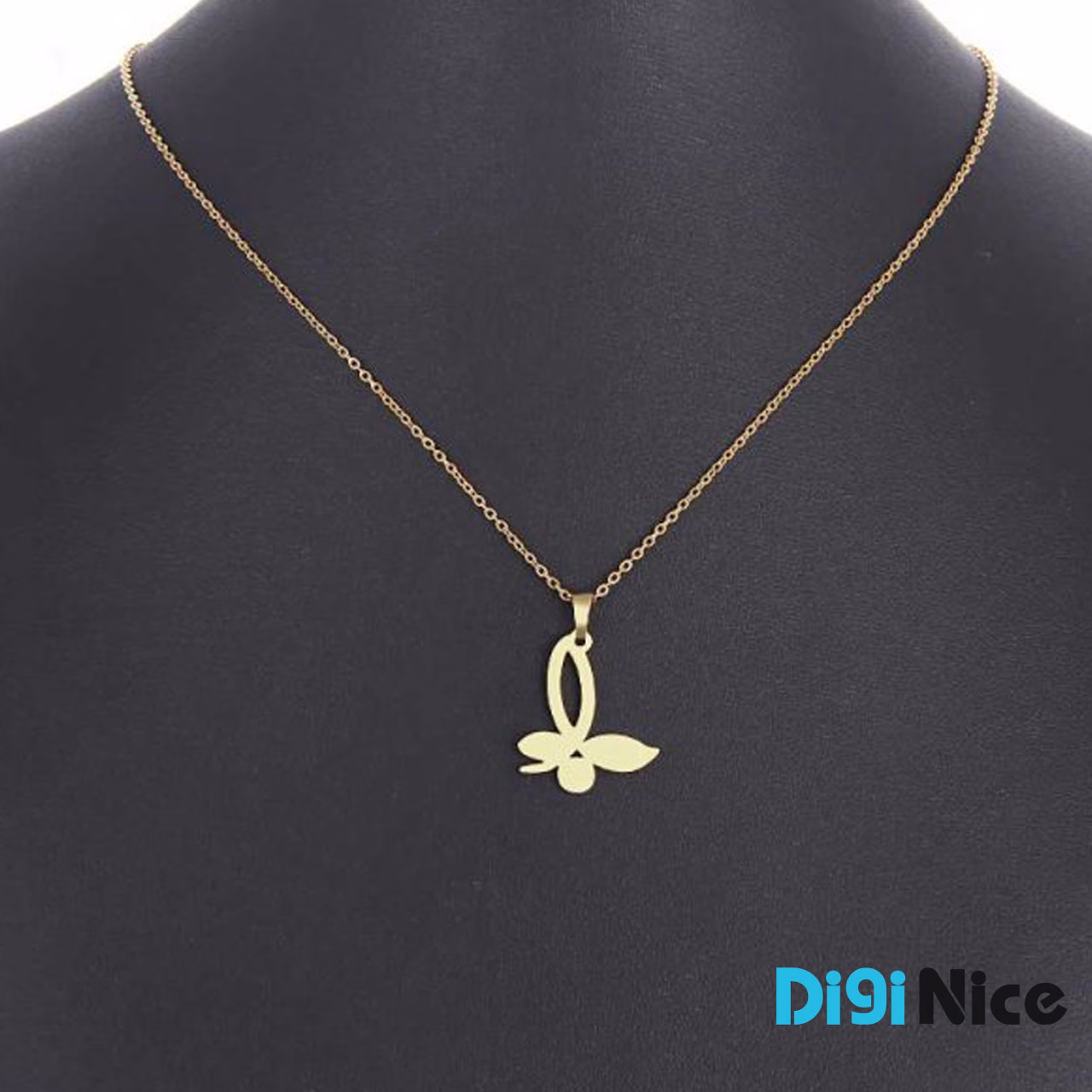 گردنبند-طلا-18عیار-طرح پروانه