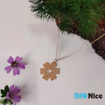 گردنبند-طلا-18عیار-طرح گل