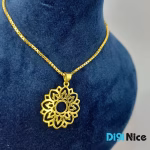 آویز گردنبند طلا 18 عیار 1285