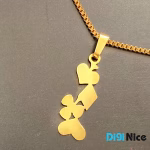 آویز گردنبند طلا 18 عیار DigiNice.com 1289
