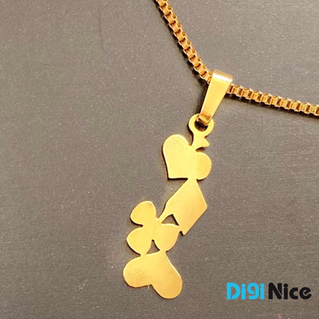 آویز گردنبند طلا 18 عیار DigiNice.com 1289