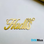 آویز گردنبند طلا 18 عیار طرح Hadis حدیث
