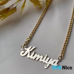 آویز گردنبند طلا 18 عیار طرح Kimiya کیمیا