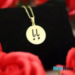 آویز گردنبند طلا 18 عیار طرح بابا