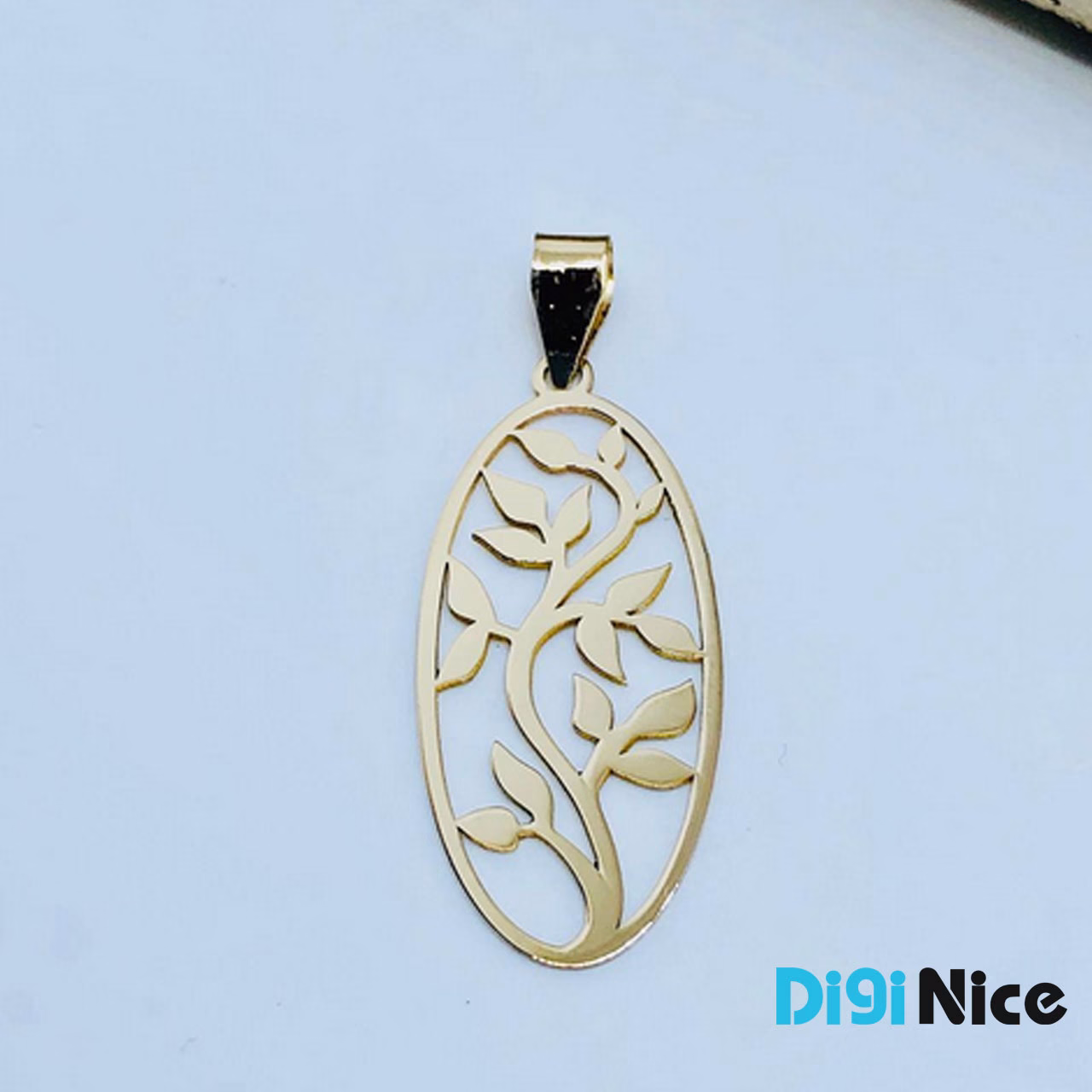 آویز گردنبند طلا 18 عیار طرح درخت