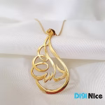 گردنبند طلا 18 عیار طرح دلسا Delsa (کد DN-P0632)