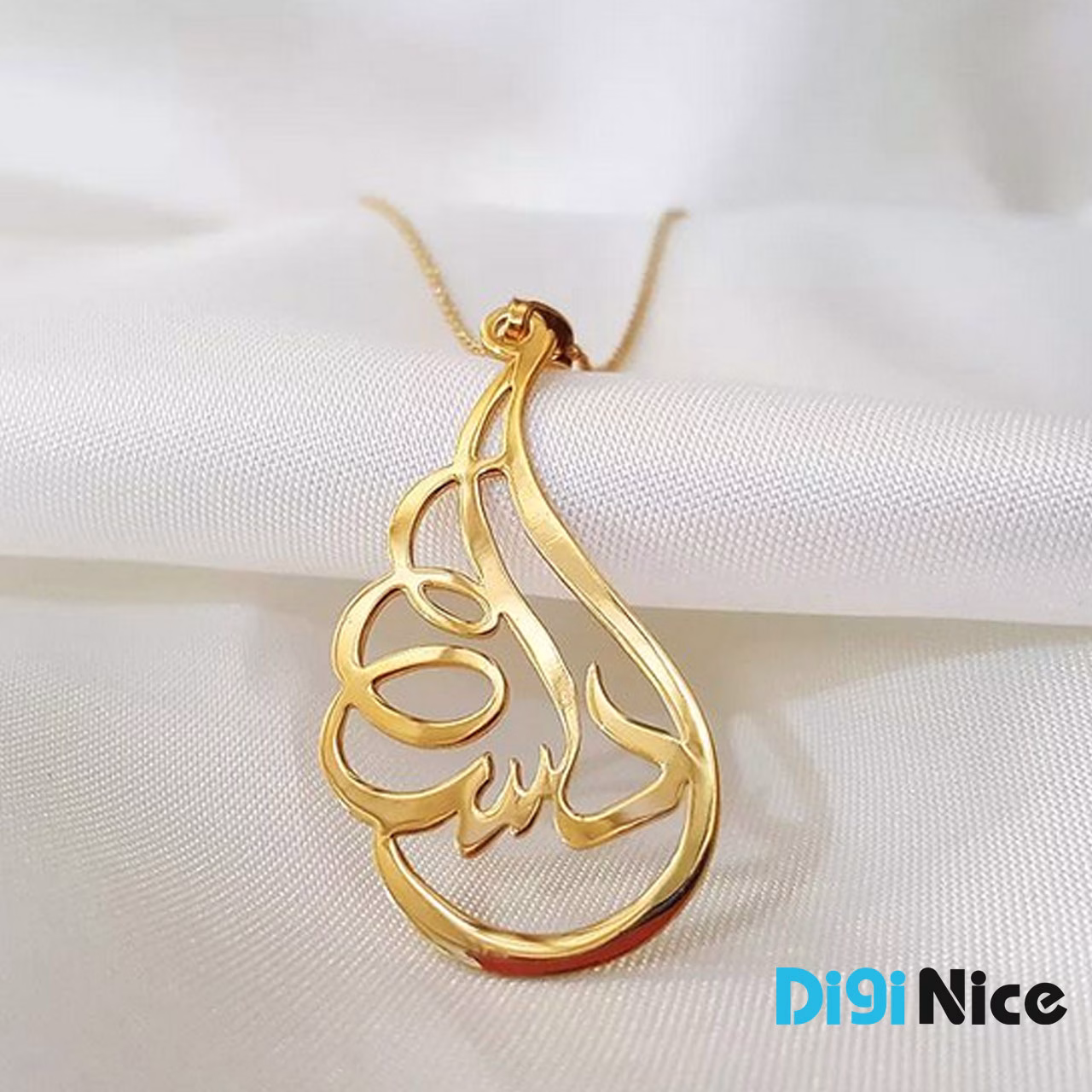 گردنبند طلا 18 عیار طرح دلسا Delsa (کد DN-P0632)
