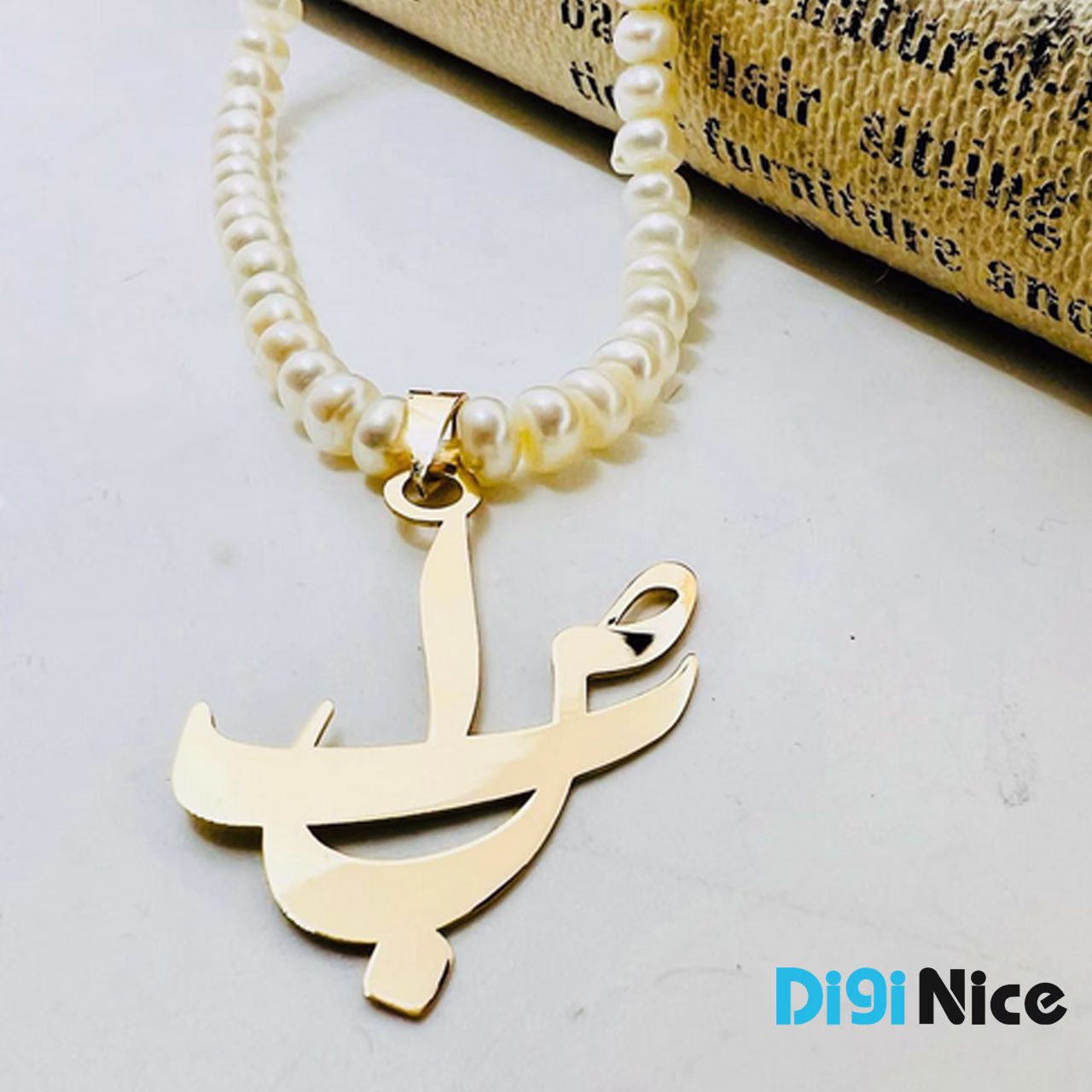 آویز گردنبند طلا 18 عیار طرح صبا Saba