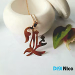 آویز گردنبند طلا 18 عیار طرح غزاله