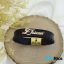 دستبند چرمی طرح Ehsan احسان با پلاک طلا 18 عیار کد DN-B0069